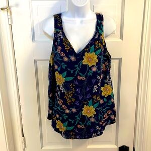 Floral breezy Tank